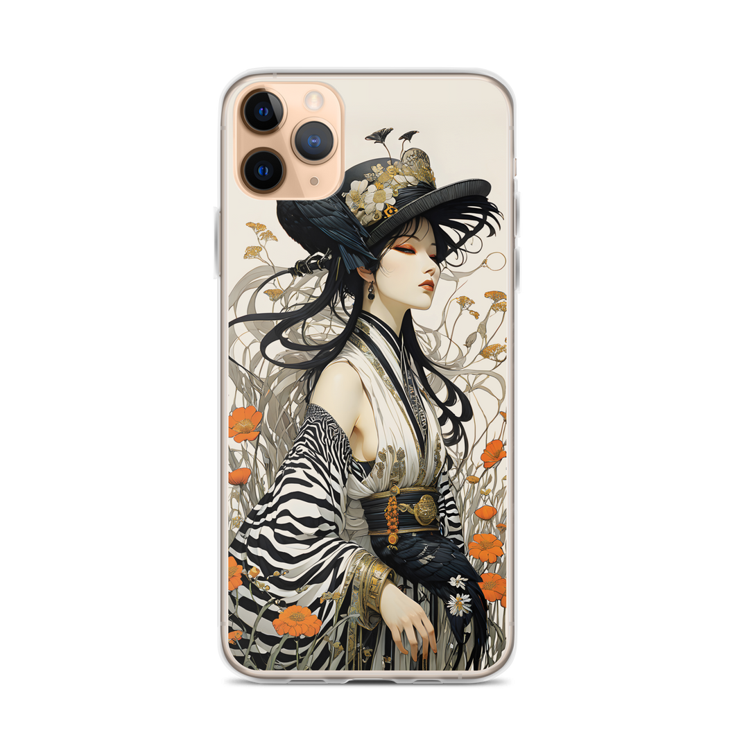 Mrs. Flora and Fauna iPhone Case