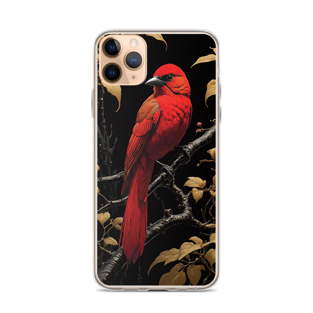 Red Bird iPhone Case