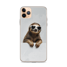 Cool Smiling Sloth iPhone Case