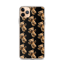 Happy Teddy Bear Pattern iPhone Case