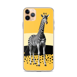 Giraffe Zebra Skin iPhone Case