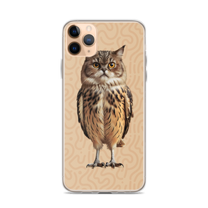 Cat Owl iPhone Case