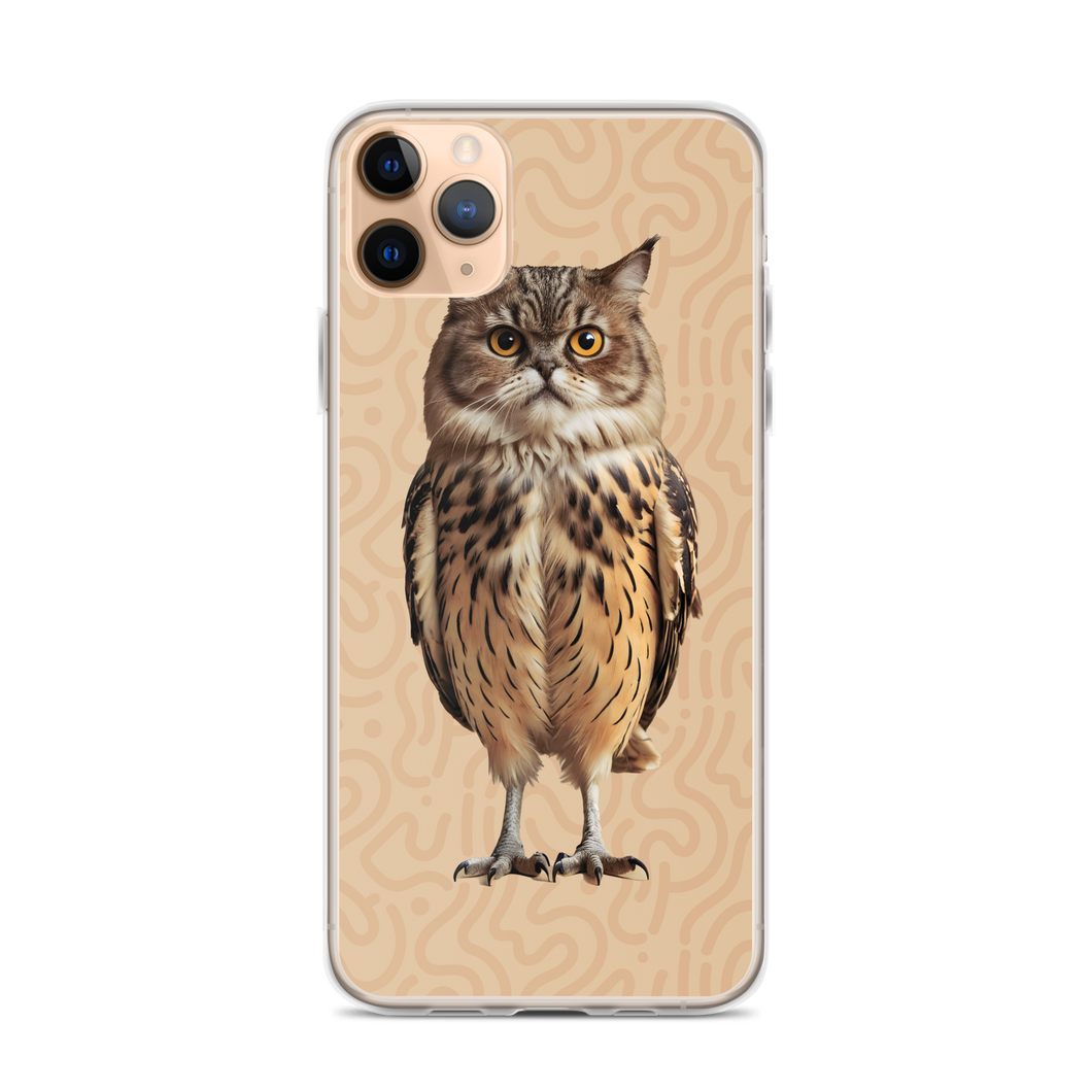 Cat Owl iPhone Case