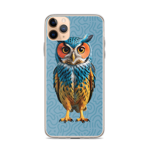 Blue Owl iPhone Case