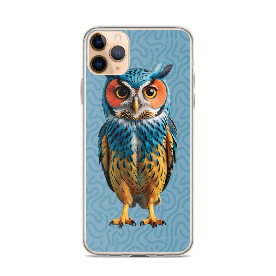 Blue Owl iPhone Case