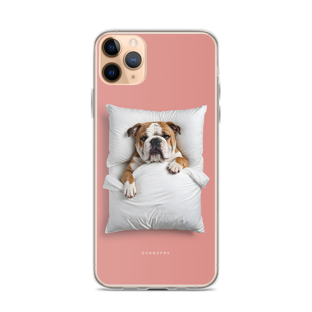 Sleeping Bulldog iPhone Case