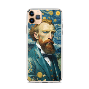 Van Gogh Potrait Painting iPhone Case