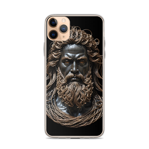 Zeus Copper Wire Sculpture iPhone Case