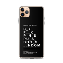 Guess The Word (Funny) iPhone Case