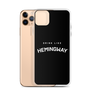 Drink Like Hemingway Clear Case for iPhone®