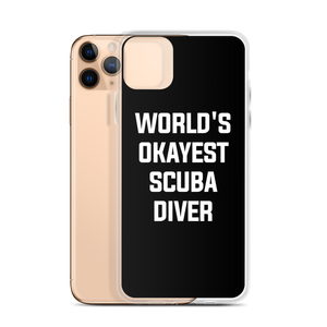 World's Okayest Scuba Diver Clear Case for iPhone®