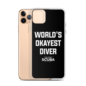 World's Okayest Diver Clear Case for iPhone®