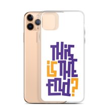 IS/THIS IS THE END? Purple Yellow iPhone Phone Case