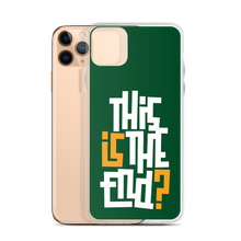 IS/THIS IS THE END? Forest Green iPhone Phone Case