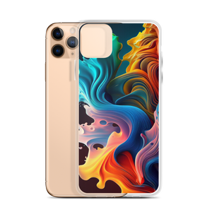 Colorful Swirl Background iPhone® Phone Case