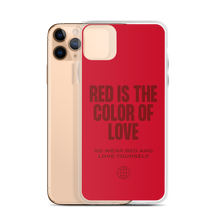 Red is the color of love iPhone® Phone Case