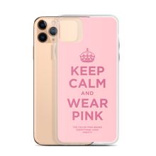 Keep Calm and Wear Pink iPhone® Phone Case