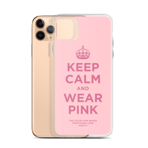 Keep Calm and Wear Pink iPhone® Phone Case