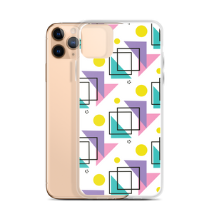 Memphis Colorful Pattern 02 iPhone® Phone Case