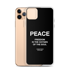 Freedom is the oxygen of the soul iPhone® Phone Case