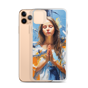 Pray & Forgive Oil Painting iPhone® Phone Case