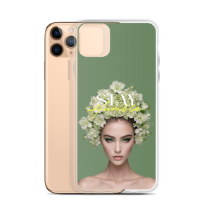 Stay Humble Female Flower Art iPhone® Phone Case