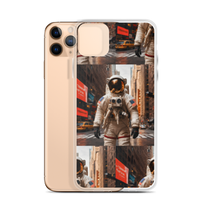 Astronout in the City iPhone Case