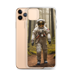 Astronout in the Forest iPhone Case