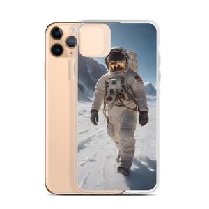 Astronaut Snow iPhone Case