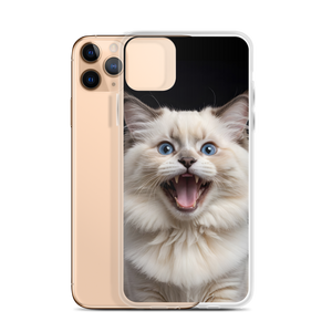 Angry Ragdoll Kitten iPhone Case