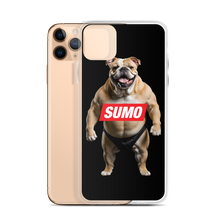 Sumo Bulldog Black iPhone Case