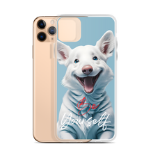 Cute Dog Be Yourself iPhone Case