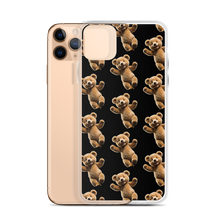 Happy Teddy Bear Pattern iPhone Case