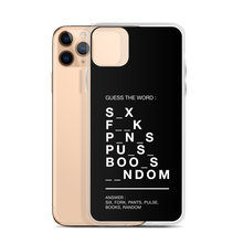 Guess The Word (Funny) iPhone Case