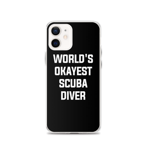 World's Okayest Scuba Diver Clear Case for iPhone®