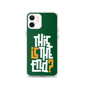 IS/THIS IS THE END? Forest Green iPhone Phone Case