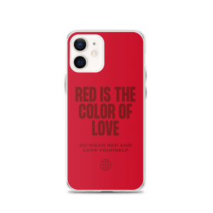 Red is the color of love iPhone® Phone Case