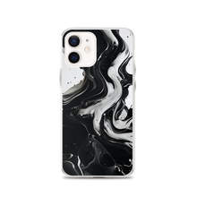 Black and White Fluid iPhone® Phone Case