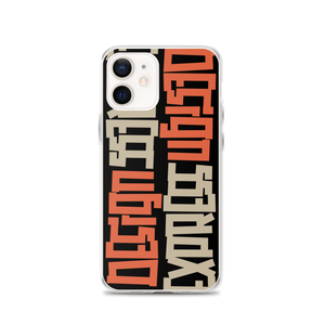 Design Express Typography iPhone Case