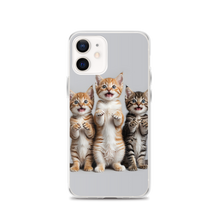 Funny Tripple Cats iPhone Case