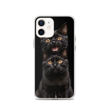 Two Black Cats Follows iPhone Case