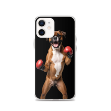 Boxer Boxing Black iPhone Case