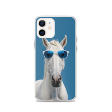 Cool Blue Horse iPhone Case