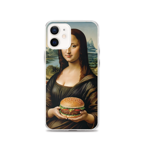 Monalisa Burger iPhone Case