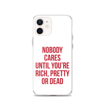 Nobody Cares (Funny) iPhone Case