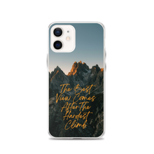 The Best View Comes iPhone Case