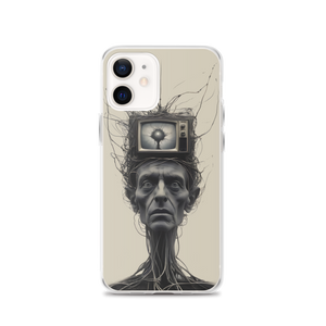 Brain Wash by Media iPhone Case