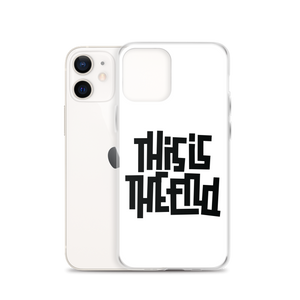 THIS IS THE END? White iPhone Phone Case