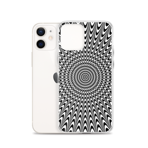 Vertigo Optical Illusion Background iPhone® Phone Case