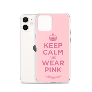 Keep Calm and Wear Pink iPhone® Phone Case